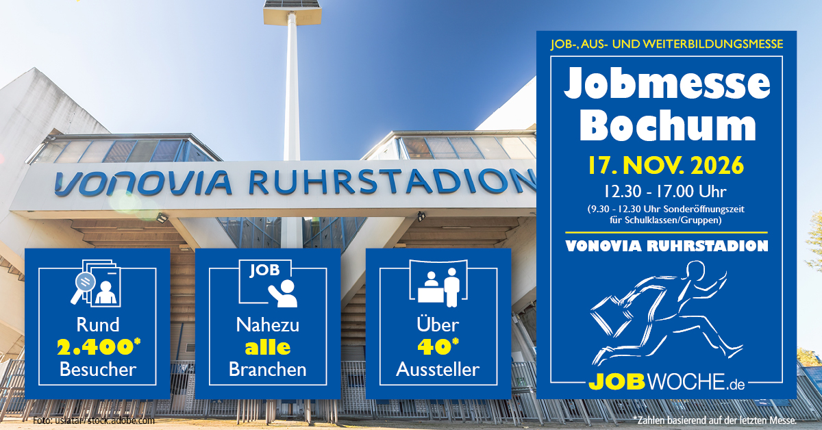 NRW-Stadiontour Jobmesse Bochum am 17. November 2026
