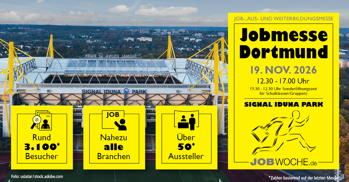 NRW-Stadiontour Jobmesse Dortmund am 19. November 2026